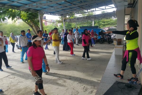 kegiatan pelayanan kesehatan pegawai BNN Kota Palu