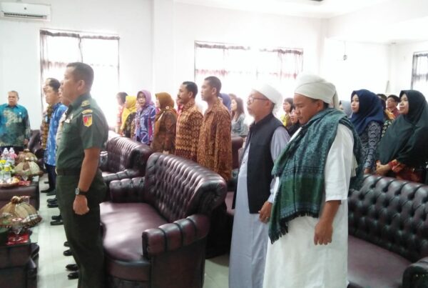 kegiatan menghadiri undangan pisah sambut kepala lembaga pemasyarakatan kelas IIA Palu