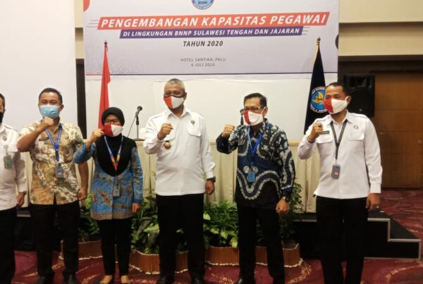 Mengikuti Kegiatan Pengembagan Kapasitas Pegawai Badan Narkotika Nasional