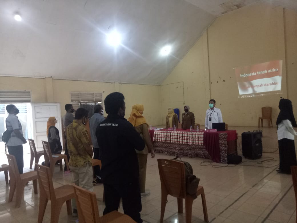 Kegiatan Seksi Rehabilitasi Rapat Koordinasi Pemulihan Berbasis Masyarakat (PBM)