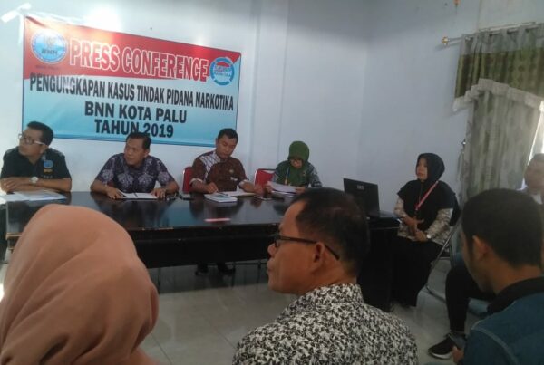 KEGIATAN RAPAT BNN KOTA PALU RAPAT PEMBAHASAN TIME LINE 2020