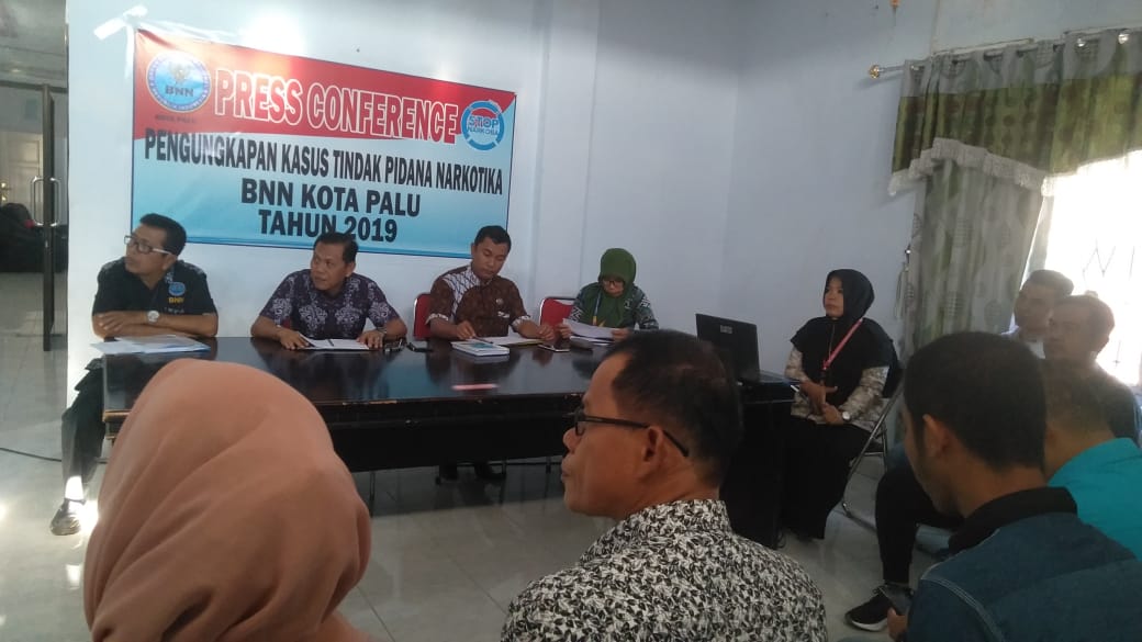 KEGIATAN RAPAT BNN KOTA PALU RAPAT PEMBAHASAN TIME LINE 2020