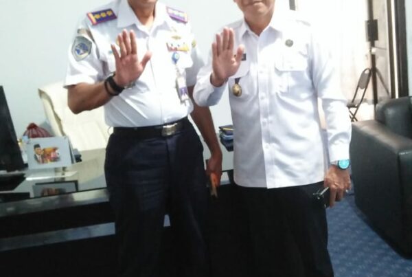 Kegiatan Koordinasi dan Silaturahim Kepala BNN Kota Palu dengan Kepala BPTD Wil XX Provinsi Sulteng