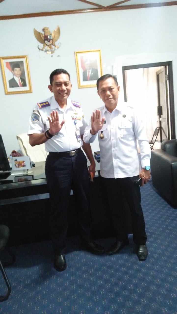 Kegiatan Koordinasi dan Silaturahim Kepala BNN Kota Palu dengan Kepala BPTD Wil XX Provinsi Sulteng