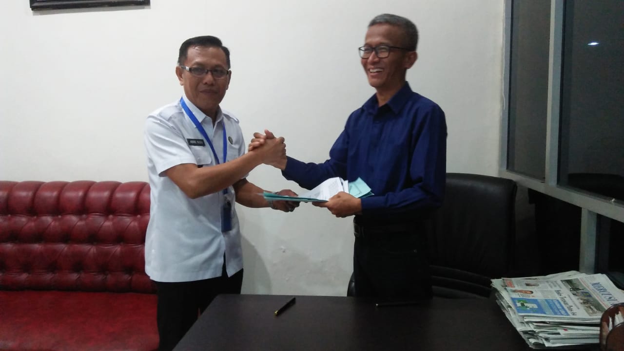 Kegiatan Koordinasi dan Melaksanakan kerja sama antara BNN Kota Palu dengan kantor Sulteng Raya.