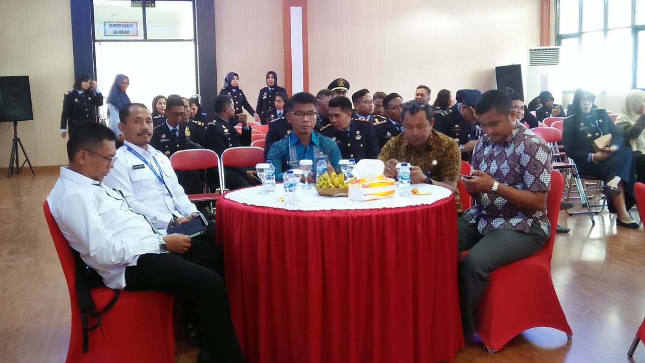 Kegiatan Menghadiri Upacara peringatan Hari Bhakti Imigrasi Ke 70 Tahun 2020 dan Syukuran.