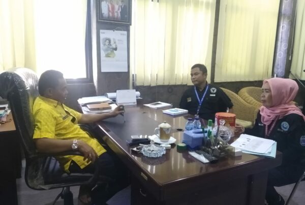 Kegiatan Seksi Rehabilitasi BNN Kota Palu Berkoordinasi dan Konsultasi dengan Pemerintah Daerah Kota Palu