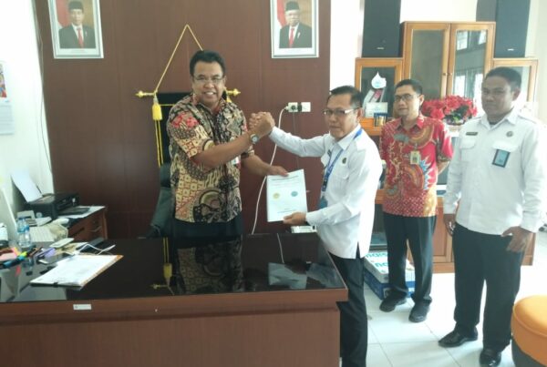 Penandatanganan Kerja Ssama BNN Kota Palu dengan Poltekes Kemenkes Palu