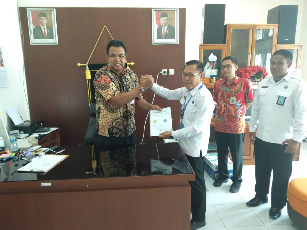Penandatanganan Kerja Ssama BNN Kota Palu dengan Poltekes Kemenkes Palu