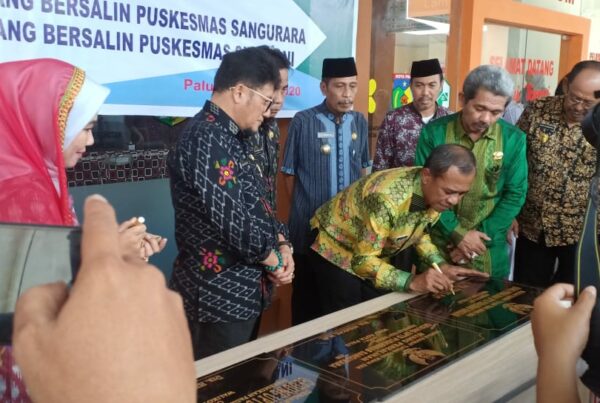 Kegiatan Menghadiri Undangan Peresmian Puskesmas Nosrara, Puskesmas Bulili, Puskesmas Sangurara Ruang dan Bersalin Singgani