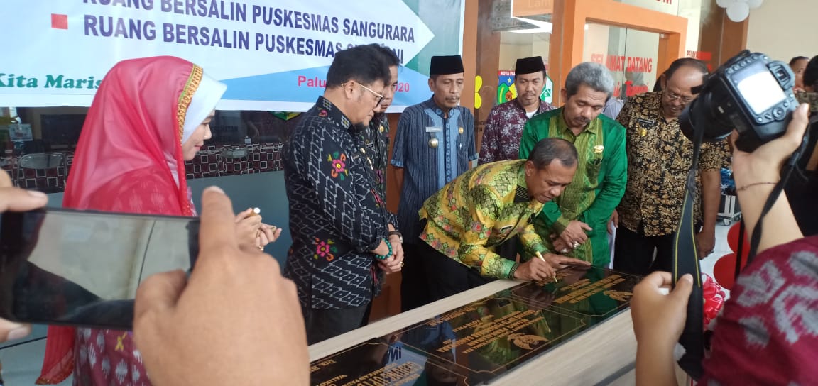 Kegiatan Menghadiri Undangan Peresmian Puskesmas Nosrara, Puskesmas Bulili, Puskesmas Sangurara Ruang dan Bersalin Singgani