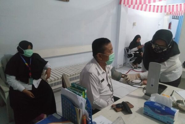 Kegiatan Pencegahan Dan Penanganan Virus Covid- 19 di kantor BNN Kota Palu.
