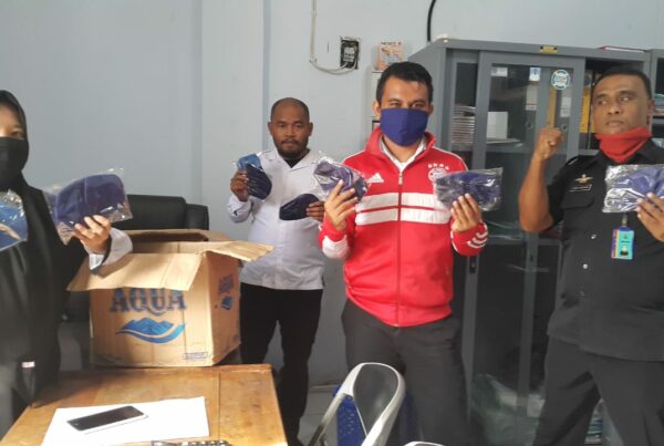 Kegiatan Dipa BNN Kota Palu Dalam Pencegahan Dan Penanganan Virus Covid- 19 di kantor BNN Kota Palu.