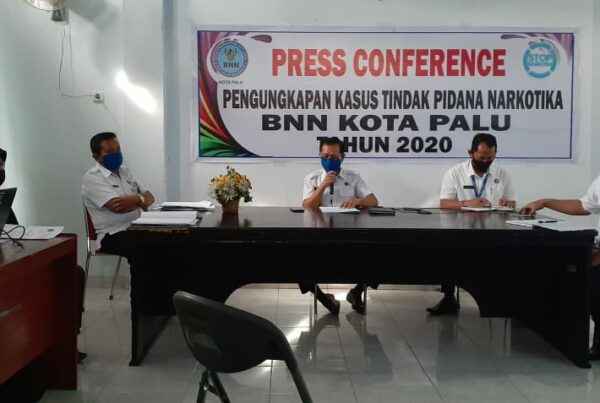 Rapat Internal Pembahasan RAD P4GN 2020 BNN Kota Palu