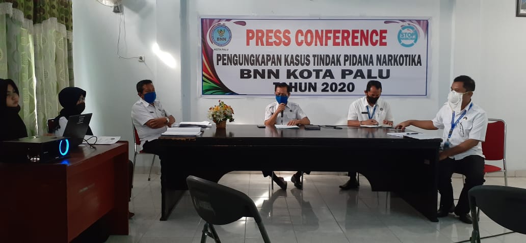 Rapat Internal Pembahasan RAD P4GN 2020 BNN Kota Palu