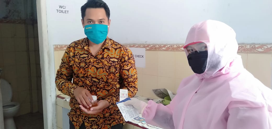 Kegiatan Pelayanan Penerbitan Surat Keterangan Pemeriksaan Narkotika Seksi Rehabilitasi BNN Kota Palu