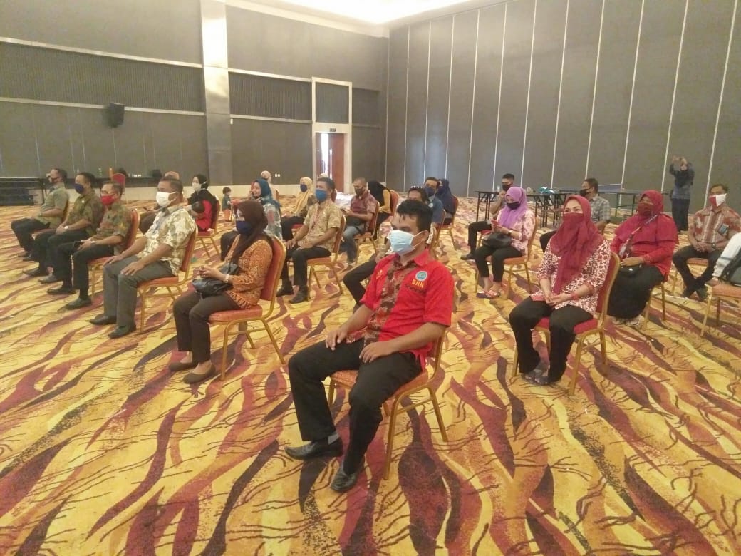 Kegiatan Gladi Bersih HANI 2020 Secara Virtual yang dihadiri Kepala Badan Narrkotika Nasional Republik Indonesia