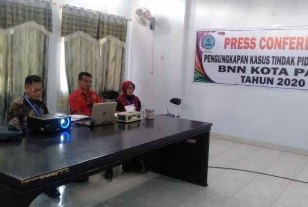 BNN Kota Palu Mengadakan Meeting dari Biro Perencanaan BNN RI