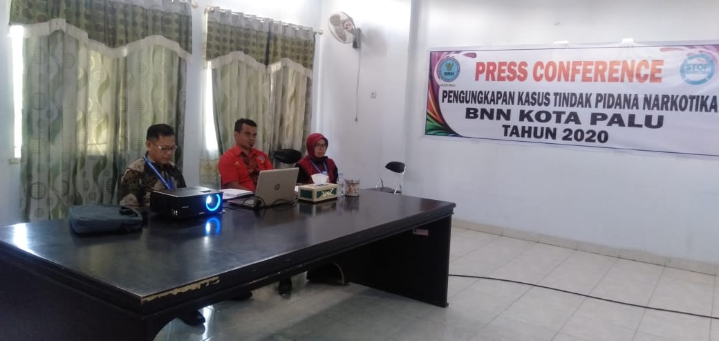 BNN Kota Palu Mengadakan Meeting dari Biro Perencanaan BNN RI