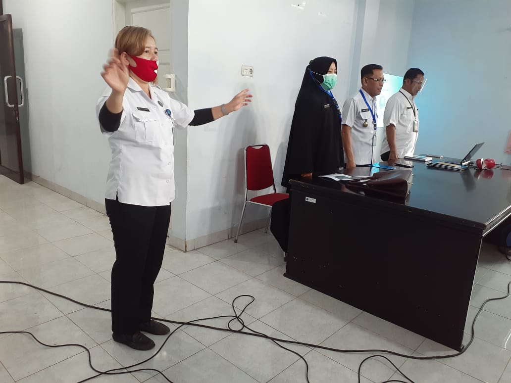 Kegiatan Bimtek Seksi Rehabilitasi Badan Narkotika Nasional Kota Palu