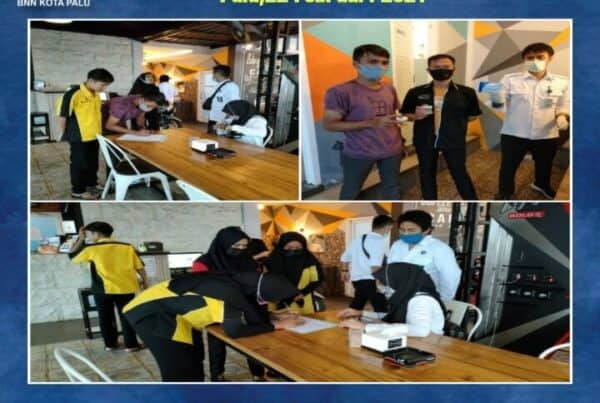 Badan Narkotika Nasional Kota Palu Melaksanakan Kegiatan Tes Urine Di Lingkungan Swasta