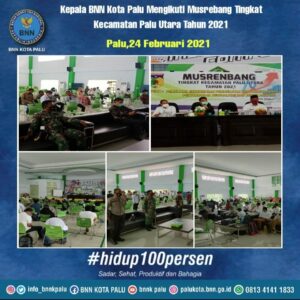 Kepala Badan Narkotika Nasional Melaksanakan Kegiatan Penandatanganan Denga Cafe Tanaris Palu