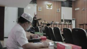 Kepala Badan Narkotika Nasional Kota Palu Melaksanakan Rapat Paripurna Pembahasan Ranperda P4GN