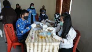 Badan Narkotika Nasional Kota Palu Melakukan Kegiatan Pemberdayaan Masyarakat Melaui Tes Urine