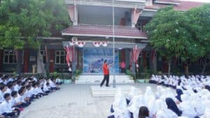 Badan Narkotika Nasional Kota Palu Melaksanakan Kegiatan Sosialisasi Terhadap SMP Negeri 1 Palu