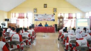 Badan Narkotika Nasional Kota Palu Melaksanakan Kegiatan Sosialisasi Bahaya Narkoba di Lingkungan Calon Paskibraka Kota Palu