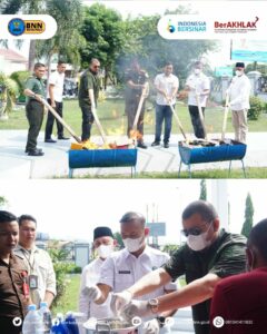 Pemusnahan Barang Bukti