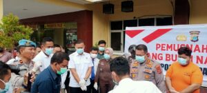 Ka BNNK Palu menghadiri kegiatan pemusnahan barang bukti sitaan narkotika di Mako Polresta palu Ka BNNK Palu menghadiri kegiatan pemusnahan barang bukti sitaan narkotika di Mako Polresta palu